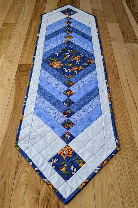 PDF Pattern for Braided Strips Table Runner - Etsy | Quilted table