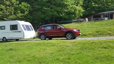 The bmw x3 braked towing capacity starts from 1700kg. BMW X3 Towing 1500kg Caravan up 1:3 gradient - YouTube