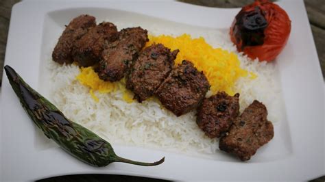 Persian Kabab Torsh Sour Kebab Pomegranate Marinade Kabobs Skewers