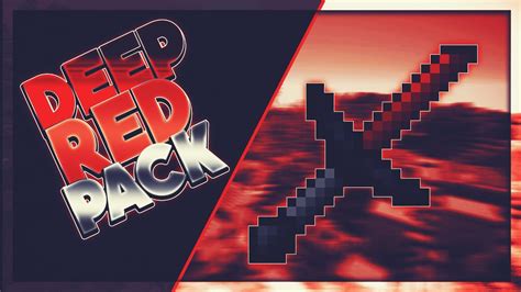 Minecraft Pvp Texture Pack Deep Red Pack 32x Fps No Lag 171