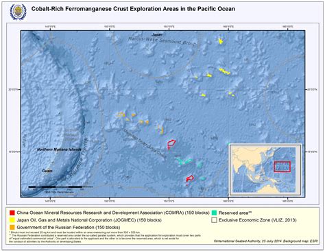 2016 Deepwater Exploration Of The Marianas Background Deep Sea Mining Interests And Activities