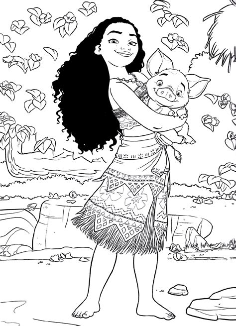 Download Moana Coloring Book | Moana coloring, Moana coloring pages ...