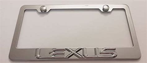 Best License Plate Frame For Your Lexus