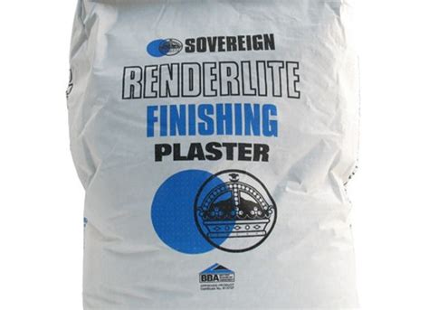 Sovereign Renderlite Finishing Plaster 25k Cbs Carlisle