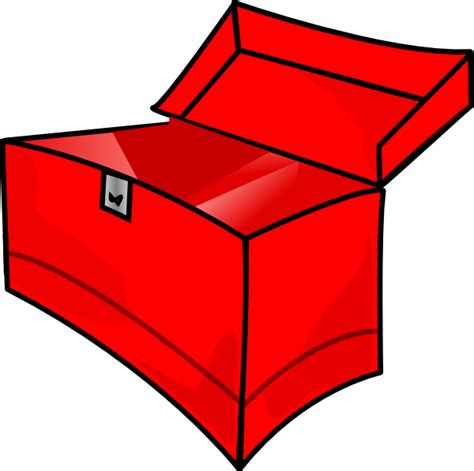 Red Toolbox Empty Clip Art At Vector Clip Art Online