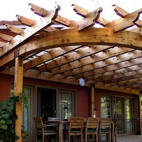 The rafter tails do serve a functional purpose on the addition, they cover the i found that the end of the porch looks plain, and i thought that it might be interesting to build a small pergola above the end. 37 best Pergola rafter tails images on Pinterest | Rafter tails, Arbors and Pergolas