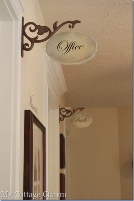 How To Make A Hallway Sign Home And Garden