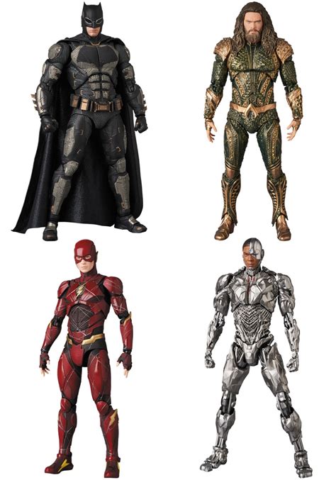 The Blot Says Justice League Movie Mafex Action Figures By Medicom