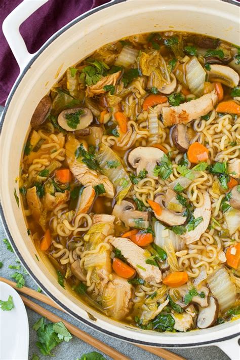 Asian Chicken Noodle Soup Cooking Classy