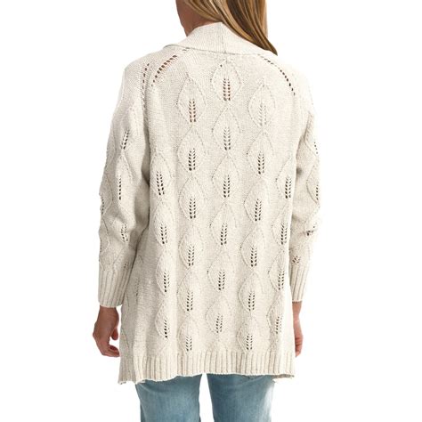 Parkhurst Recycled Cotton Cardigan Sweater For Women