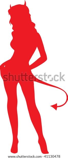 Clip Art Illustration Sexy Devil Woman Stock Illustration Shutterstock