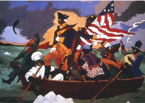 George Washington Carver Crossing The Delaware Robert Colescott