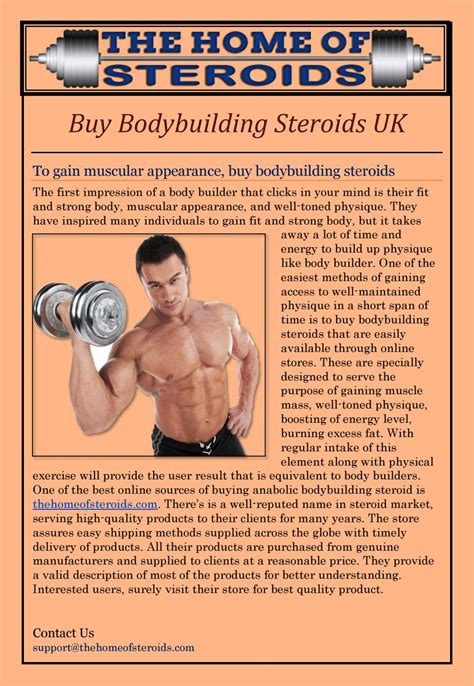 Buy Bodybuilding Steroids Uk By Adam Smith Issuu