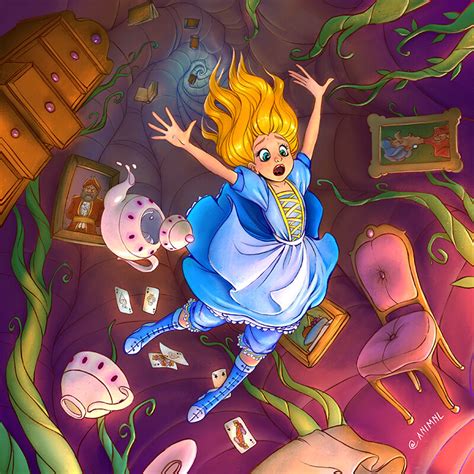 Animnl Step By Step Creating An Alice In Wonderland Illustration