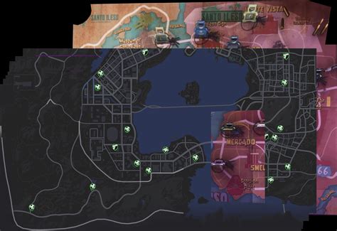 Saints Row 2022 Map From Trailers Rsaintsrow