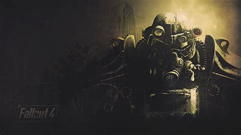 Fallout 4 Game Cover Fallout 4 Fan Art Power Armor Fallout Hd Wallpaper Wallpaper Flare