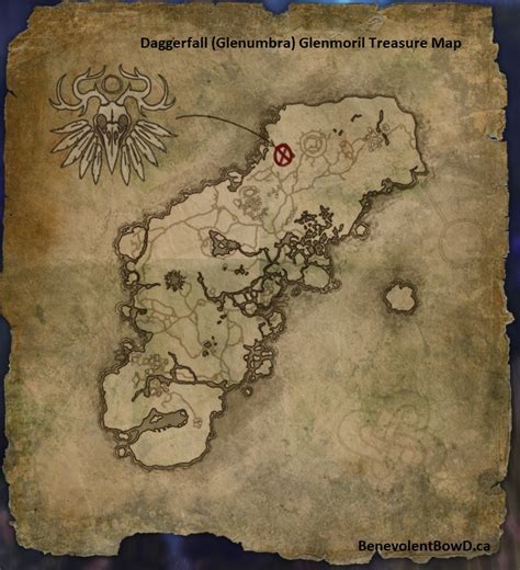 ESO Glenmoril Wyrd Treasure Maps Collection BenevolentBowd Ca