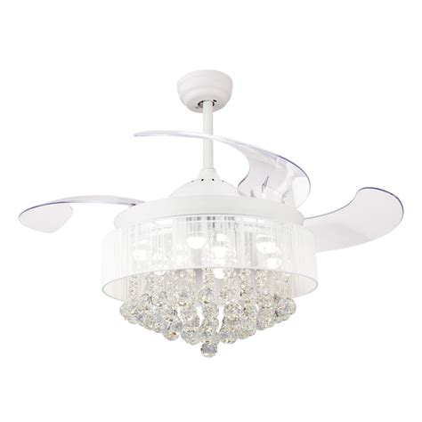 How to choose the best ceiling fans with lights? Ceiling Fans with Lights 42" Modern White Ceiling Fan ...