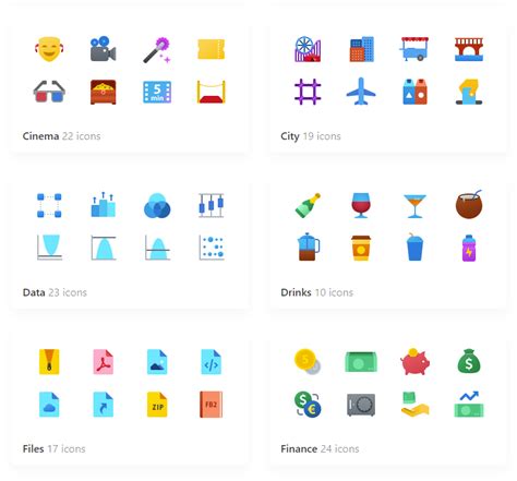 Icons8 Released About 1000 Icons in New Style Inspired by Fluent Design