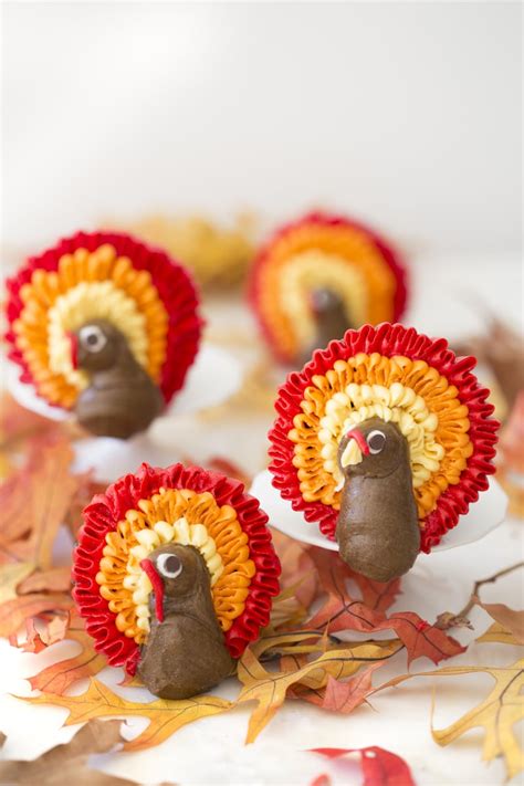 From design to execution, it really takes the cake. How to Make Festive Cupcakes Decorated Like a Turkey and Other Thanksgiving Tips
