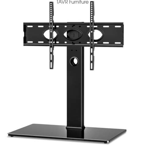 Universal Swivel Tabletop Tv Stand Base For Most 50 80 Inch Lcd Led