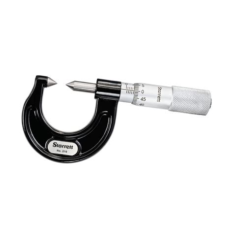 Starrett Screw Thread Comparator Micrometer 0 22mm Edp 64334 210map