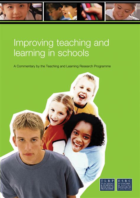 Pdf Improving Teaching And Learning In Schools A Commentary By The