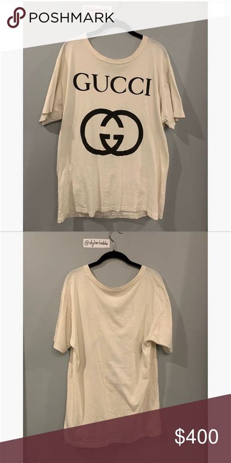 Gucci Oversize T Shirt With Interlocking G Oversized Tshirt Gucci T