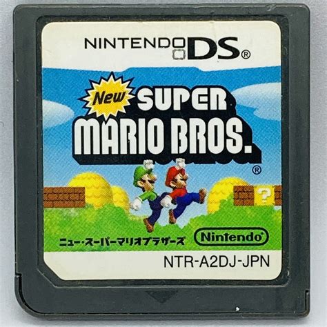 Nintendo Ds New Super Mario Bros Japanese Action Games Mario Brothers