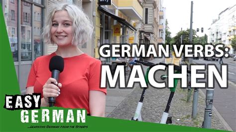 German Verbs Machen Super Easy German 142 Youtube