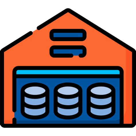 Data Warehouse Special Lineal Color Icon