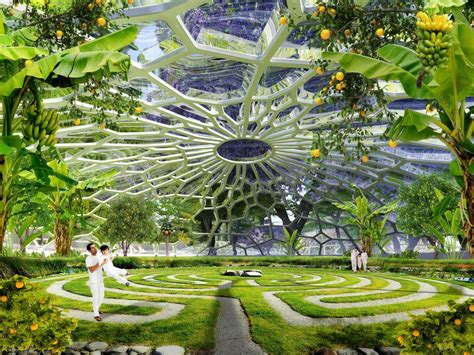 Eco Friendly Vertical Village Is A Futuristic Eden Eco Architecture