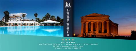 ih hotels agrigento kaos resort sicily in tour