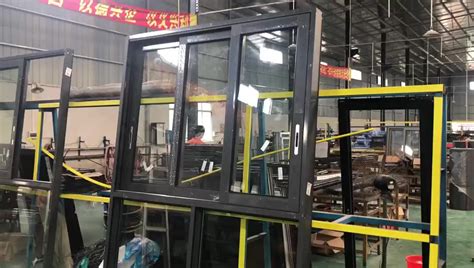 Ghana Modern Style Aluminium Frame Sliding Glass Window With Mosquito