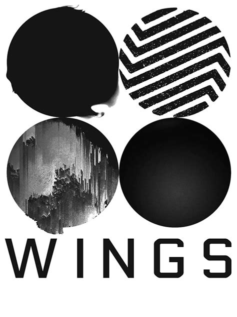 The wings album is by far one of their best albums! "BTS Wings Cover album" Art Prints by 3L15merch | Redbubble