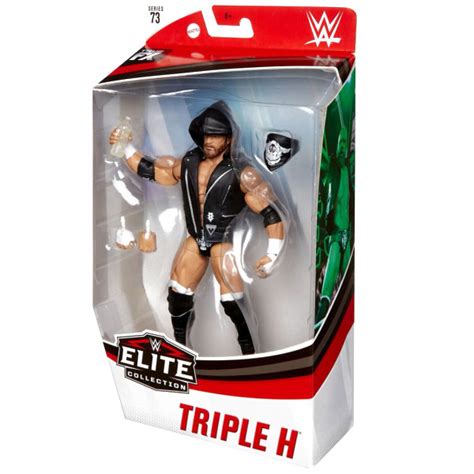 Elite Series 73 Triple H Action Figure 3 Count Wrestling Merchandise
