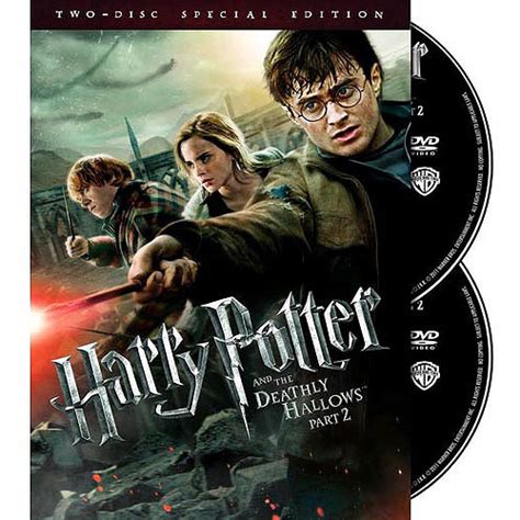 Blu Ray And Dvd Exclusives Harry Potter And The Deathly Hallows Part 2