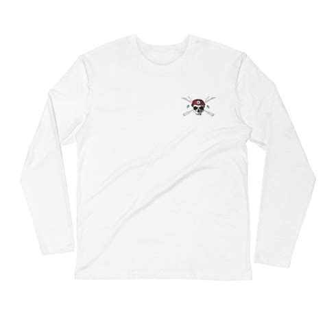 Jolly Roger Long Sleeve Fitted Crew