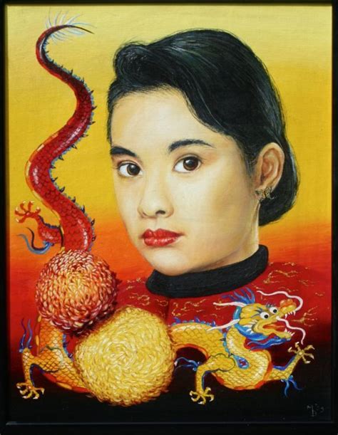 Dragon Lady 1989 By Michelle Diprose Female Dragon Dragon Painting