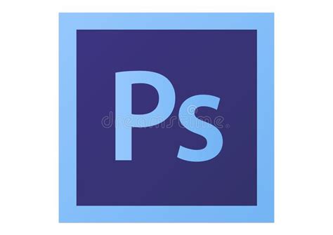 Adobe Photoshop Logo Vector Icon Isolated On White Background