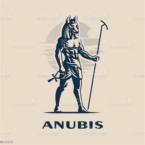 Egyptian God Anubis Stock Illustration Download Image Now Anubis Ancient Ancient