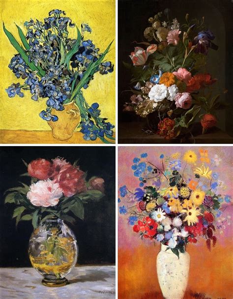 12 Famous Flower Paintings That Make The Canvas Bloom 2022