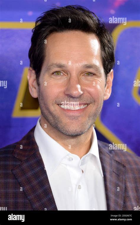Paul Rudd Attending The Avengers Endgame Fan Event Held At Picturehouse Central London Photo