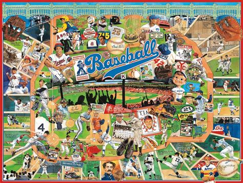 Baseball Greats Jigsaw Puzzle