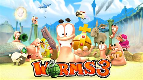 Worms 3 Team17 Group Plc