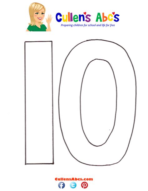 Number Ten 10 Free Childrens Videos And Activities