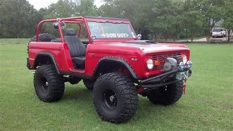 Purchase Used 1973 Ford Bronco Custom Restored Lifted Early Bronco One
