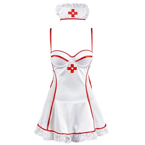 Cosplay Costume Women Sexy Lingerie Nurse Uniform Hot Erotic Role Play Underwear Lace Dress Maid