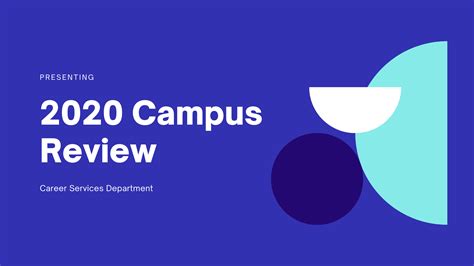 Engaging 16 slide campus review presentation with content that can be