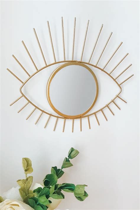 Funky eye shape twins, haha. Eye-shaped mirror | Eye shapes, Mirror, Witchy decor